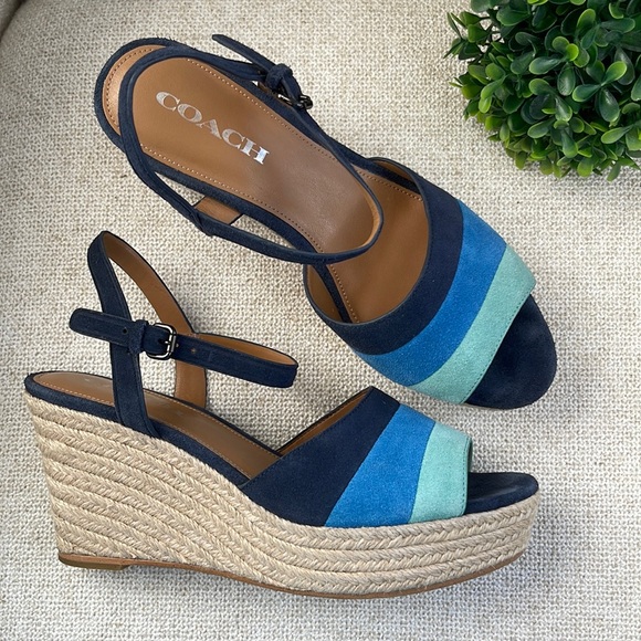 Coach Shoes - Coach Farren Platform Espadrilles size 8.5